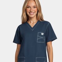 MEDIUM Womens One Of a Kind Scrub Tops - FINAL SALE
