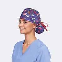 Nighttime Aviary - Pony Surgical Head Caps