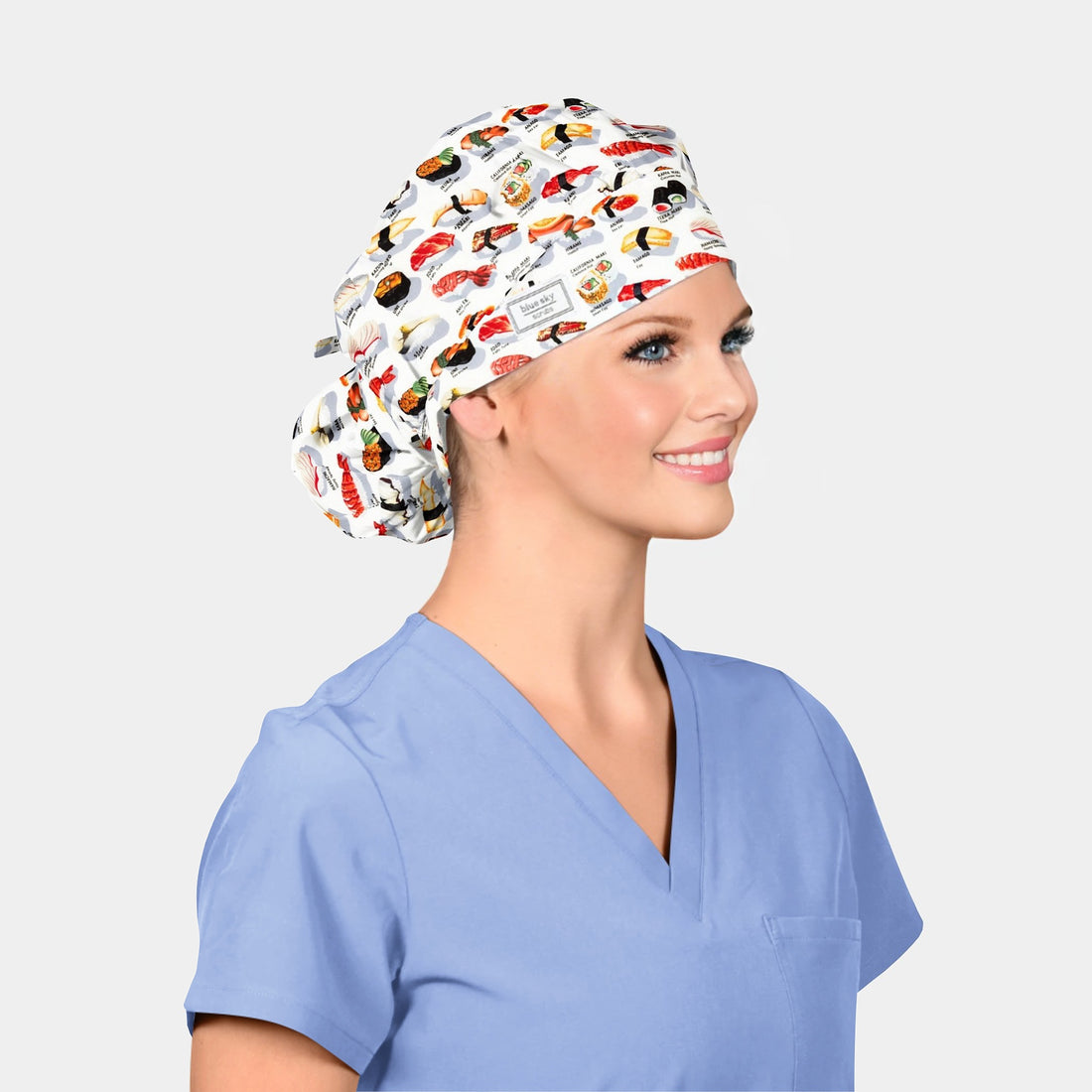 Nigiri - Poppy Bouffant Scrub Caps