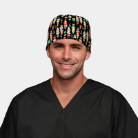 Nutcracker Nights - Men's Scrub Caps