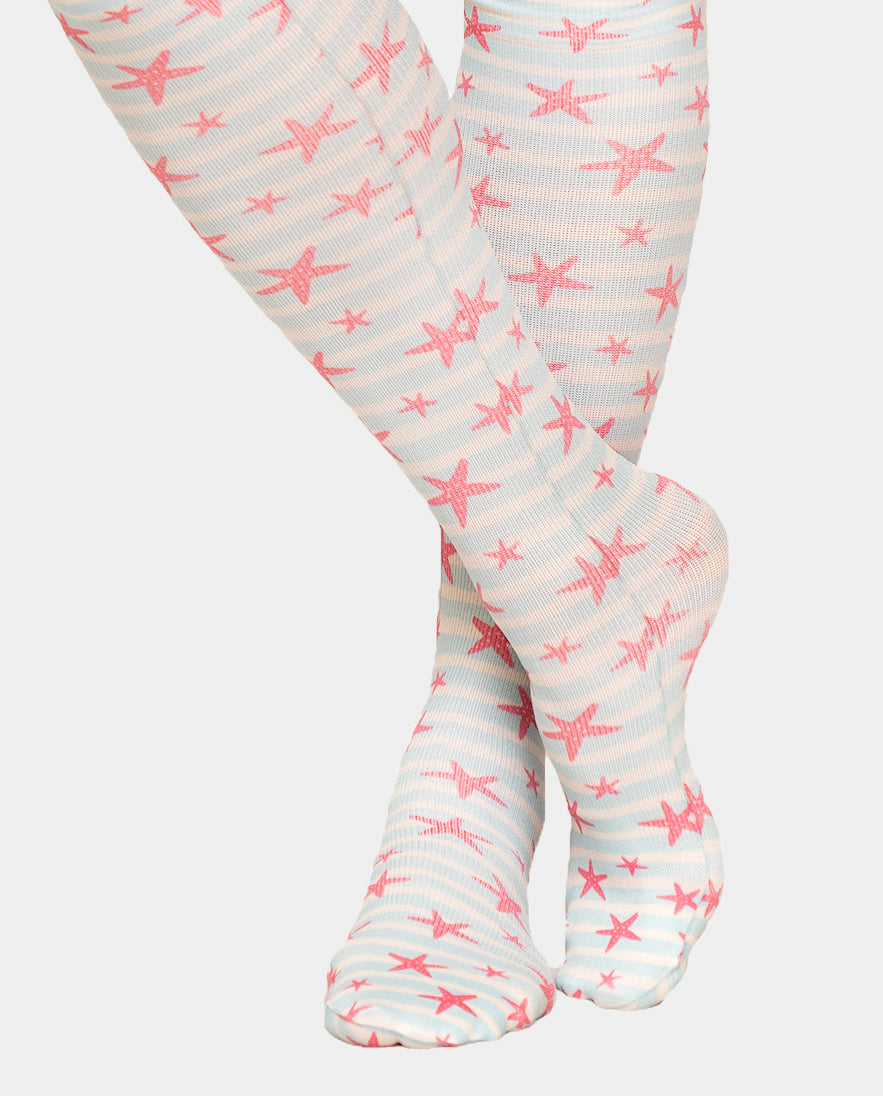 Oceanside Compression Scrubs Socks