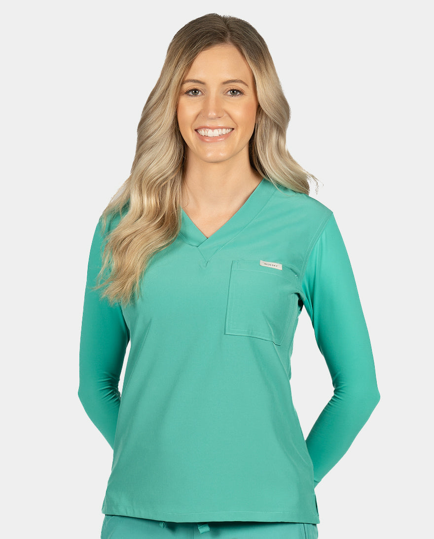 Paloma Long Sleeve Scrub Tops