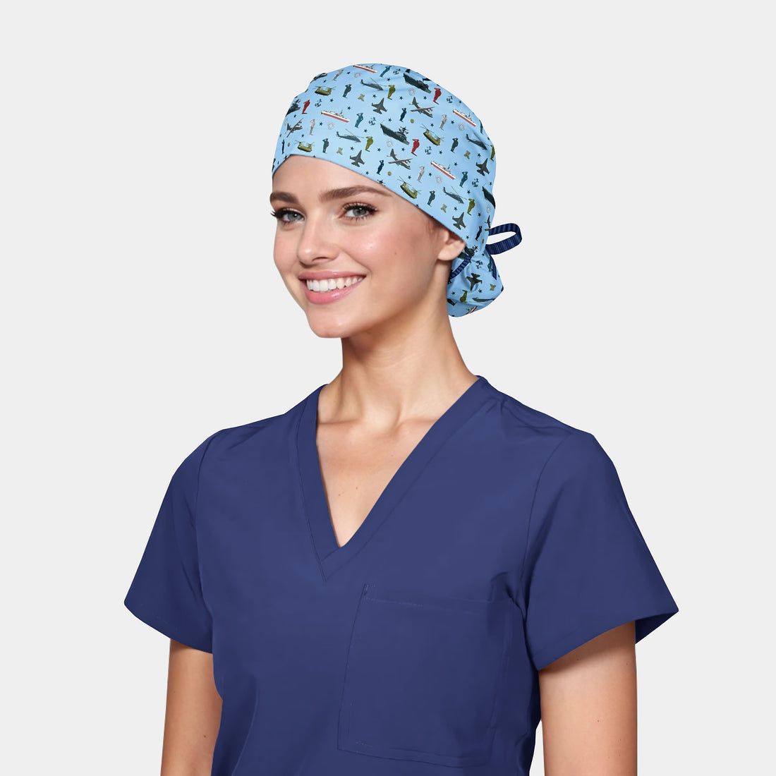 Patriotic Forces - Stellar Scrub Hats