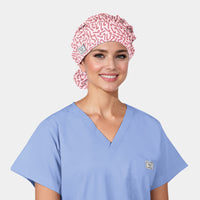 Peppermint Party - Poppy Bouffant Surgical Hats