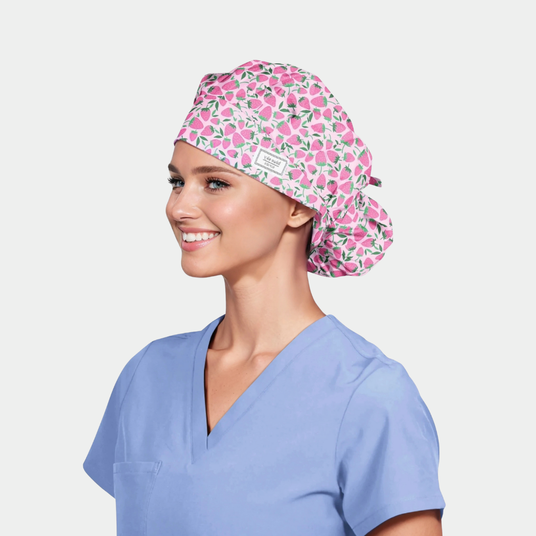 Pinkberry Patch - Poppy Scrub Cap
