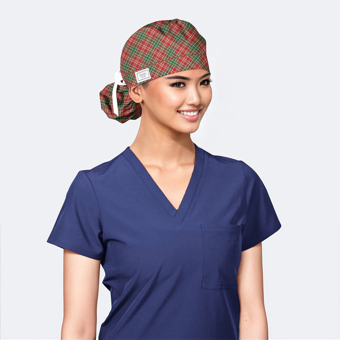 Plaid Tidings - Splendid Scrub Hats