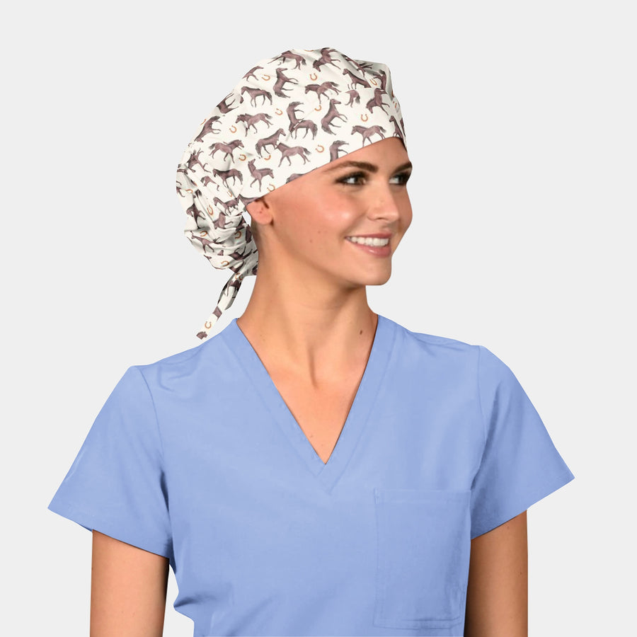 Pony Farm - Poppy Surgical Scrub Cap