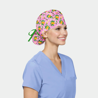 Summer Squeeze Ponytail Scrub Cap