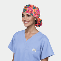 Peony Afterglow Splendid Women's Surgical Scrub Cap