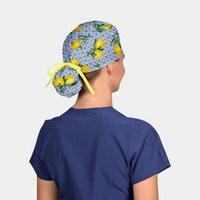 Poros Lemon Forest - Pony Surgical Caps