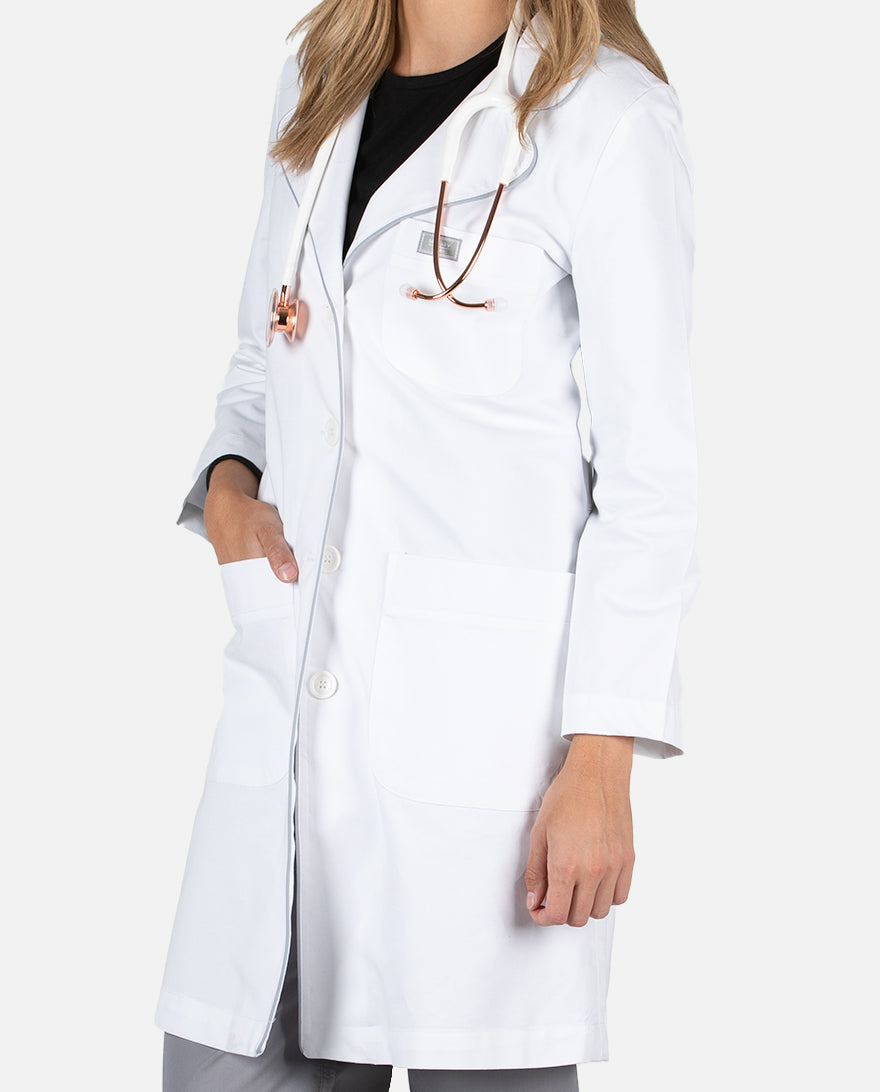 Preston Lab Coat Blue Sky Scrubs Preston lab coat blue sky scrubs