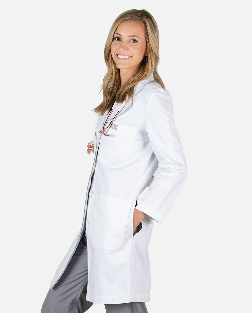 Preston Lab Coat Blue Sky Scrubs Preston lab coat blue sky scrubs