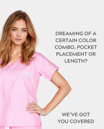 Custom Scrub Tops for Women