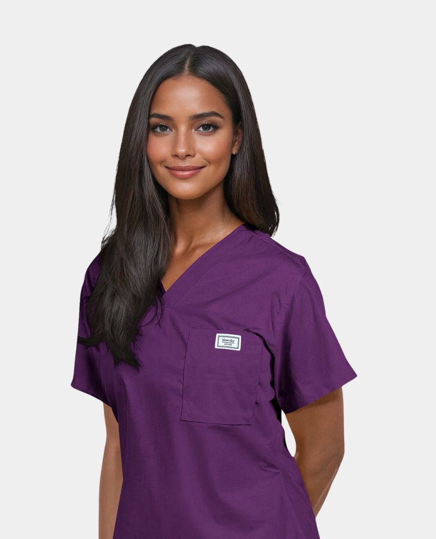 SMALL Womens One Of a Kind Scrub Tops - FINAL SALE