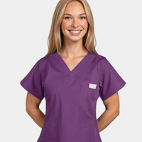 MEDIUM Womens One Of a Kind Scrub Tops - FINAL SALE