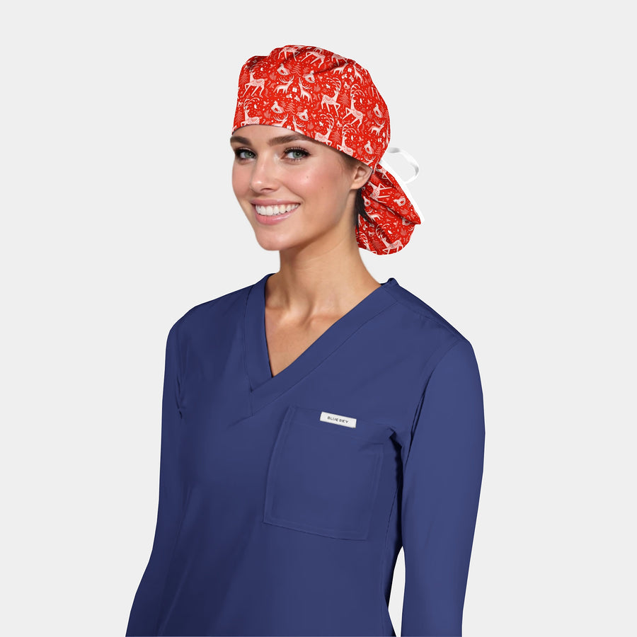 Reindeer Wonderland - Splendid Scrub Caps