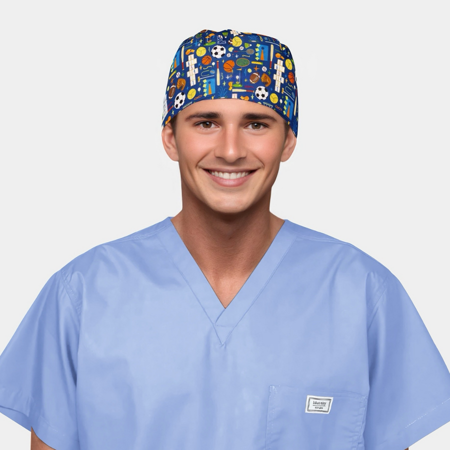 Saturday Sports Shuffle - Mens Surgical Hats