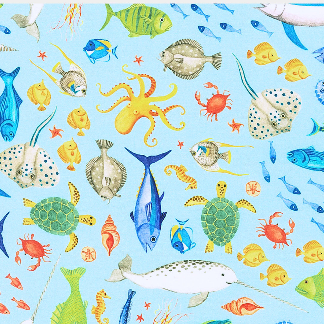 Oceanica - Pony Scrub Caps