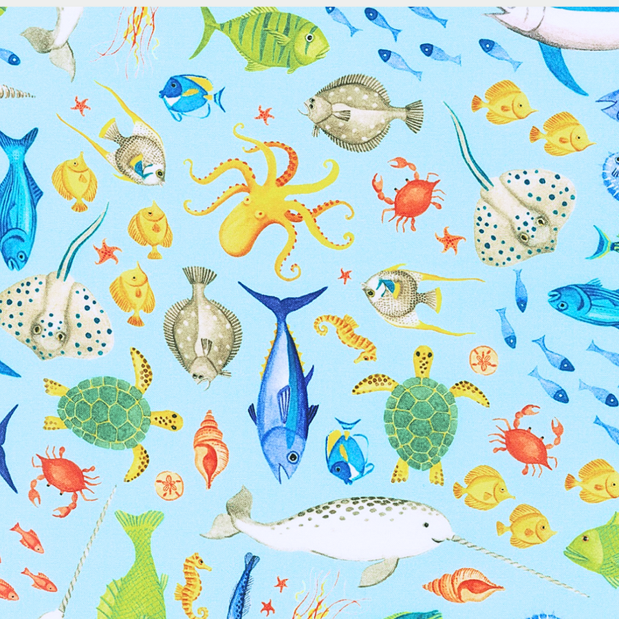 Oceanica - Pony Scrub Caps