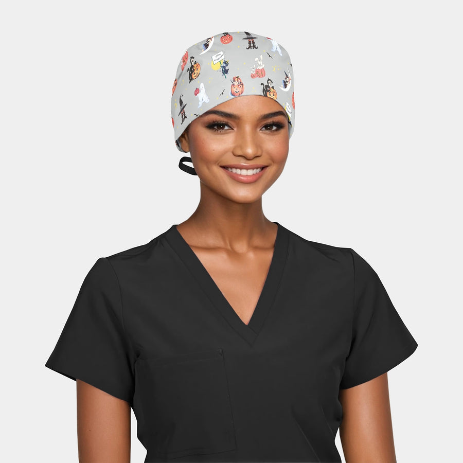 Retro Halloween- Stellar Surgical Hats