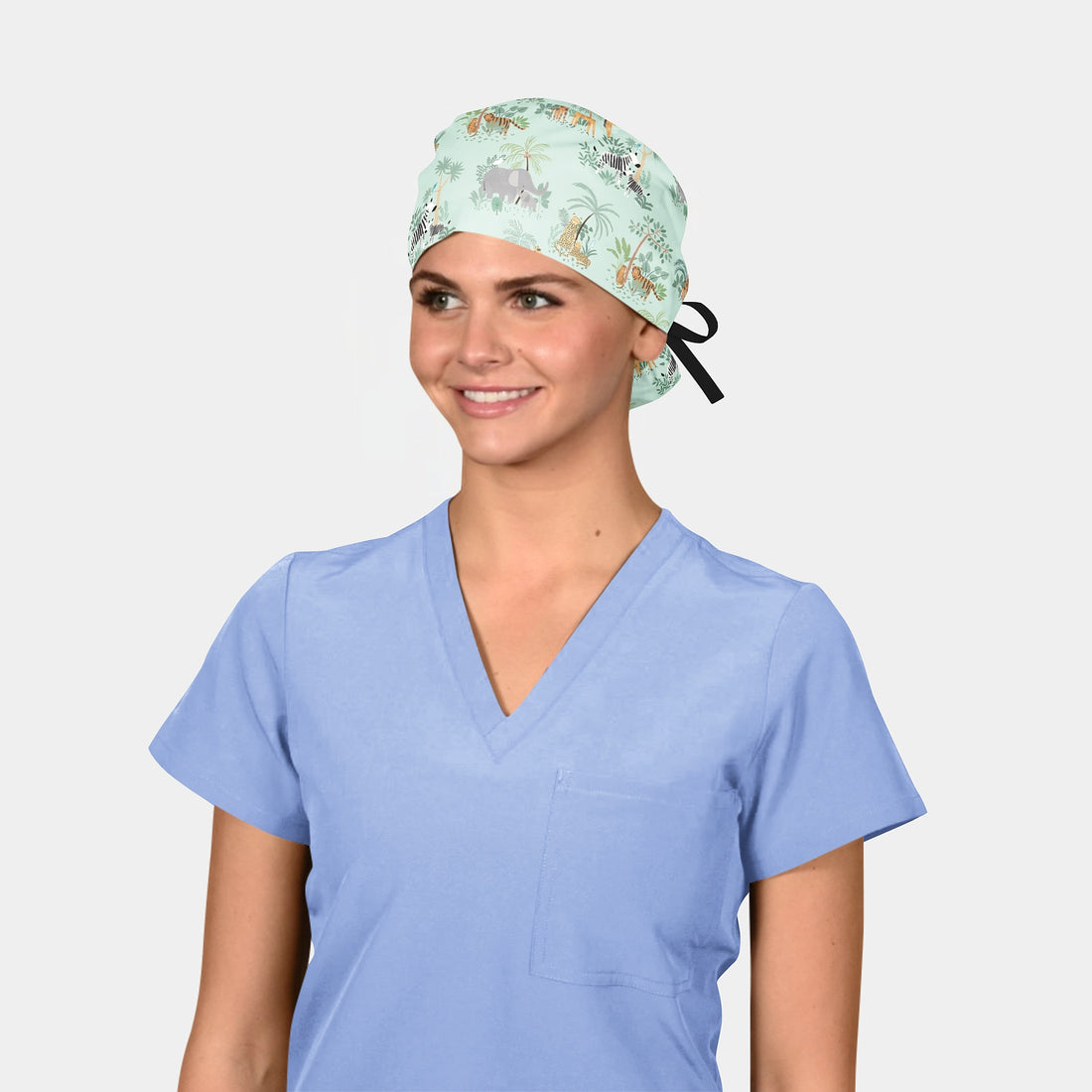 Safari Snuggles- Stellar Scrub Cap