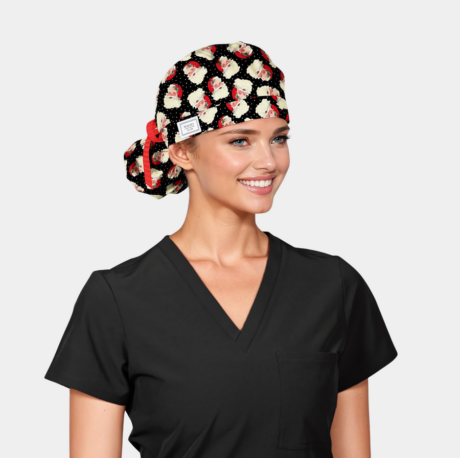 Saint Nicholas Soiree - Splendid Medical Scrub Cap