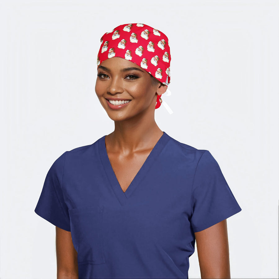 Santa's Magical Christmas - Stellar Surgical Scrub Hats