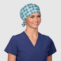 Sapphire Quill - Pixie Surgical Scrub Caps