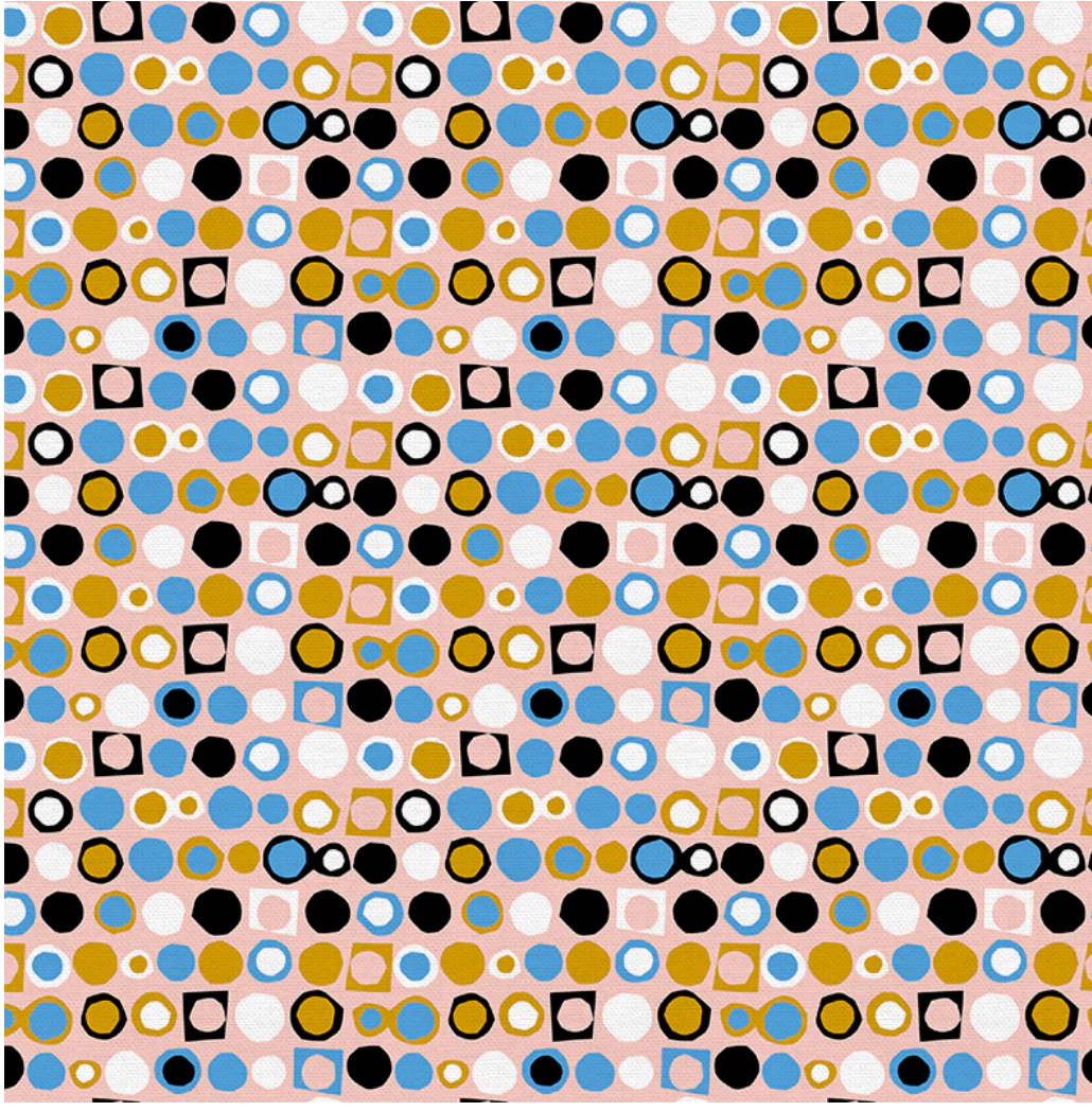 Lolly Dots Poppy - Surgical Head Caps