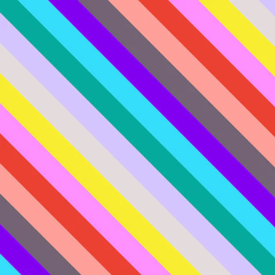 Colorful diagonal stripe pattern