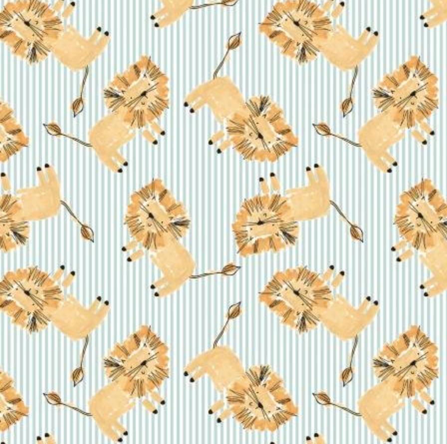 Leo The Lion - Pony Scrub Caps