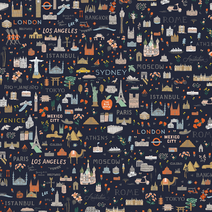 Jet Set - Pony Surgical Scrub Caps