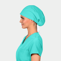 Carnegie Green - Solid Stellar Scrub Hats
