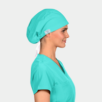 Carnegie Green - Solid Stellar Scrub Hats