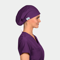 Eggplant - Solid Stellar Scrub Hats