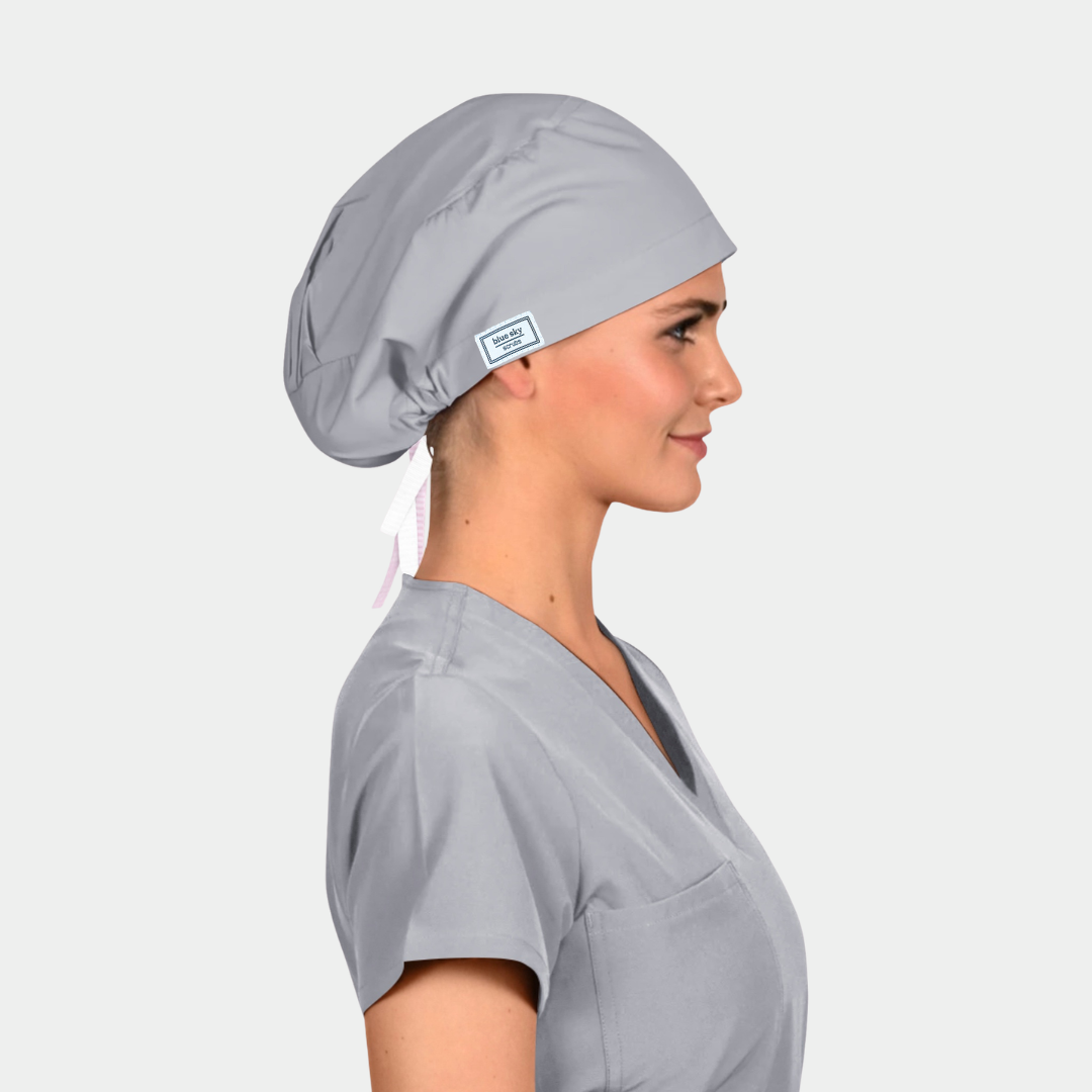 Slate Grey - Solid Stellar Scrub Hats
