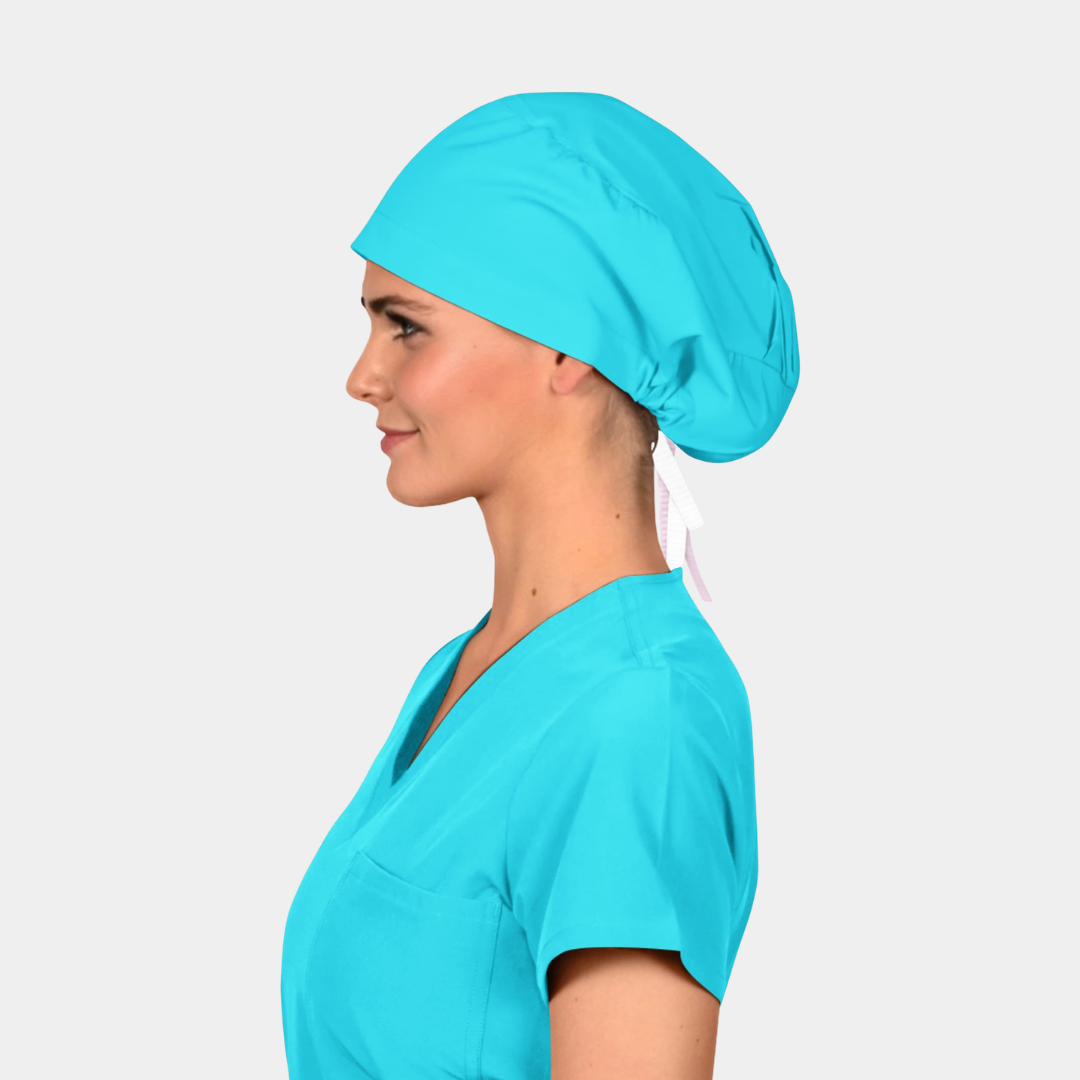 Turquoise Blue - Solid Stellar Scrub Hats