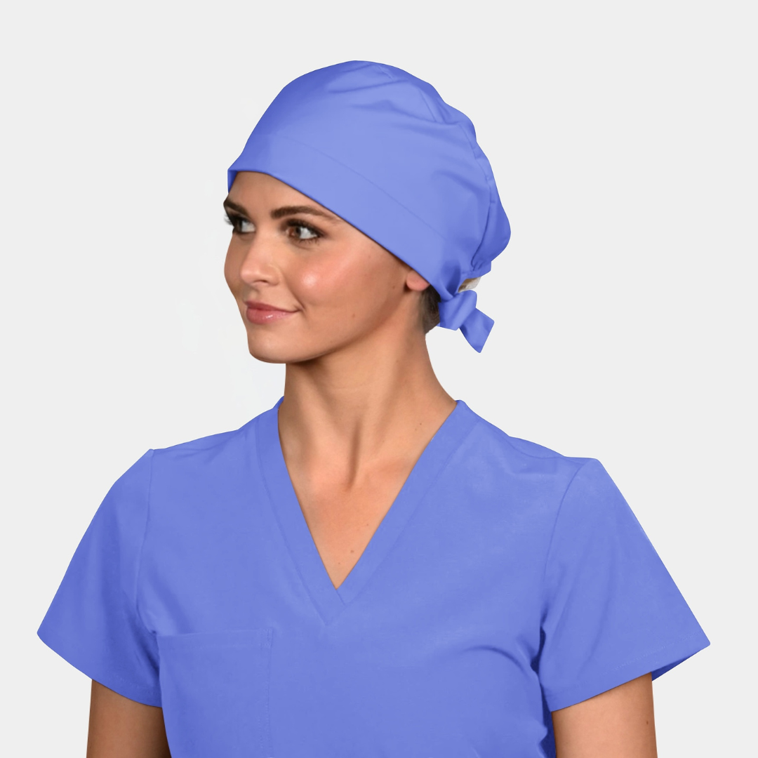Calypso Blue - Solid Pixie Scrub Hats