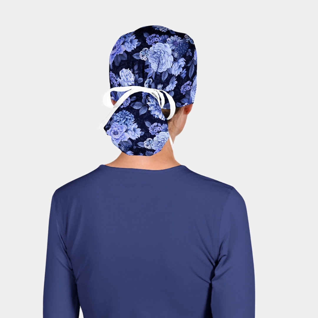 Nocturne in Bloom - Splendid Scrub Cap