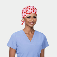 Vintage Rose Kiss Stellar Scrub Cap