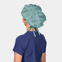 Yellowstone- Poppy Bouffant Scrub Cap