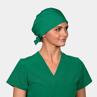 Pine Green- Solid Pixie Scrub Hats