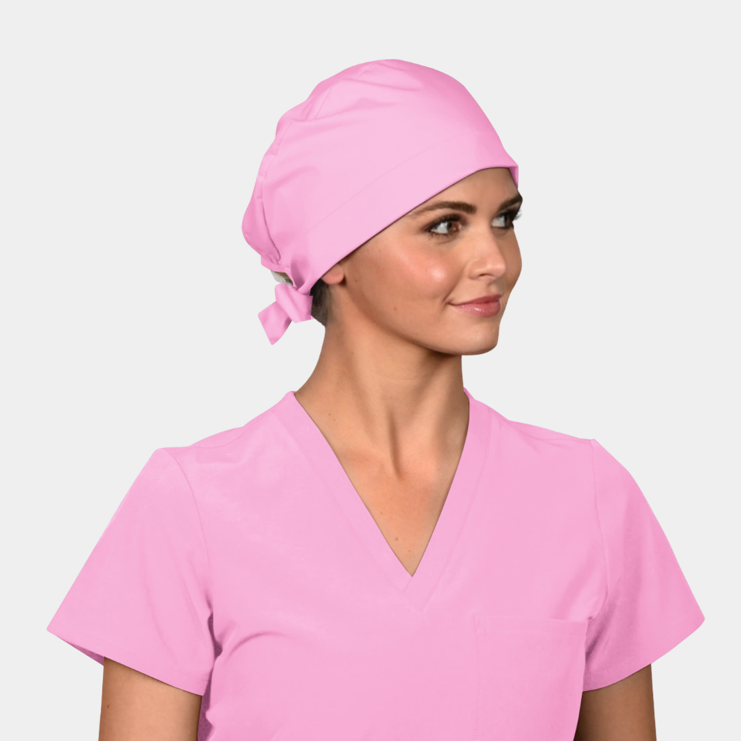 Pink Sorbet - Solid Pixie Scrub Hats