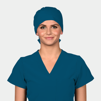 Caribbean Blue - Solid Pixie Scrub Hats