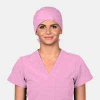Pink Sorbet - Solid Pixie Scrub Hats