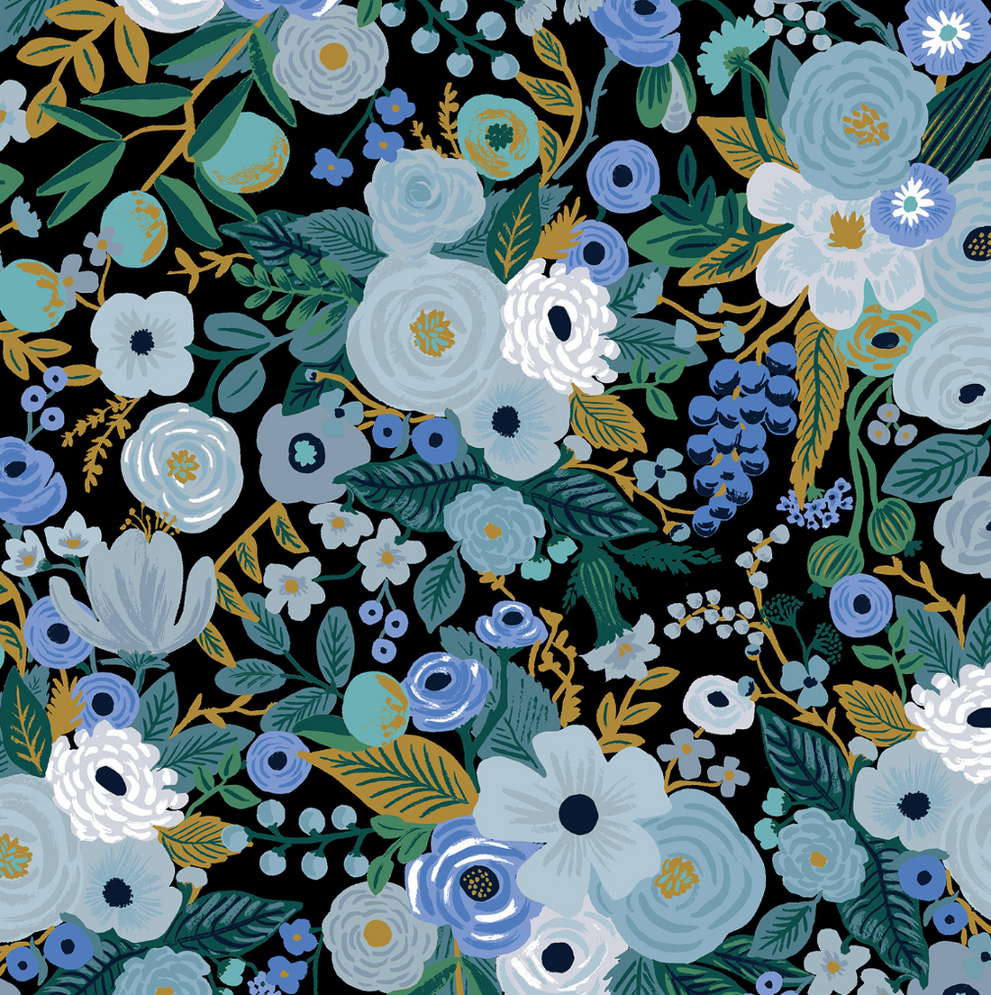 Sapphire Garden - Pixie Scrub Caps