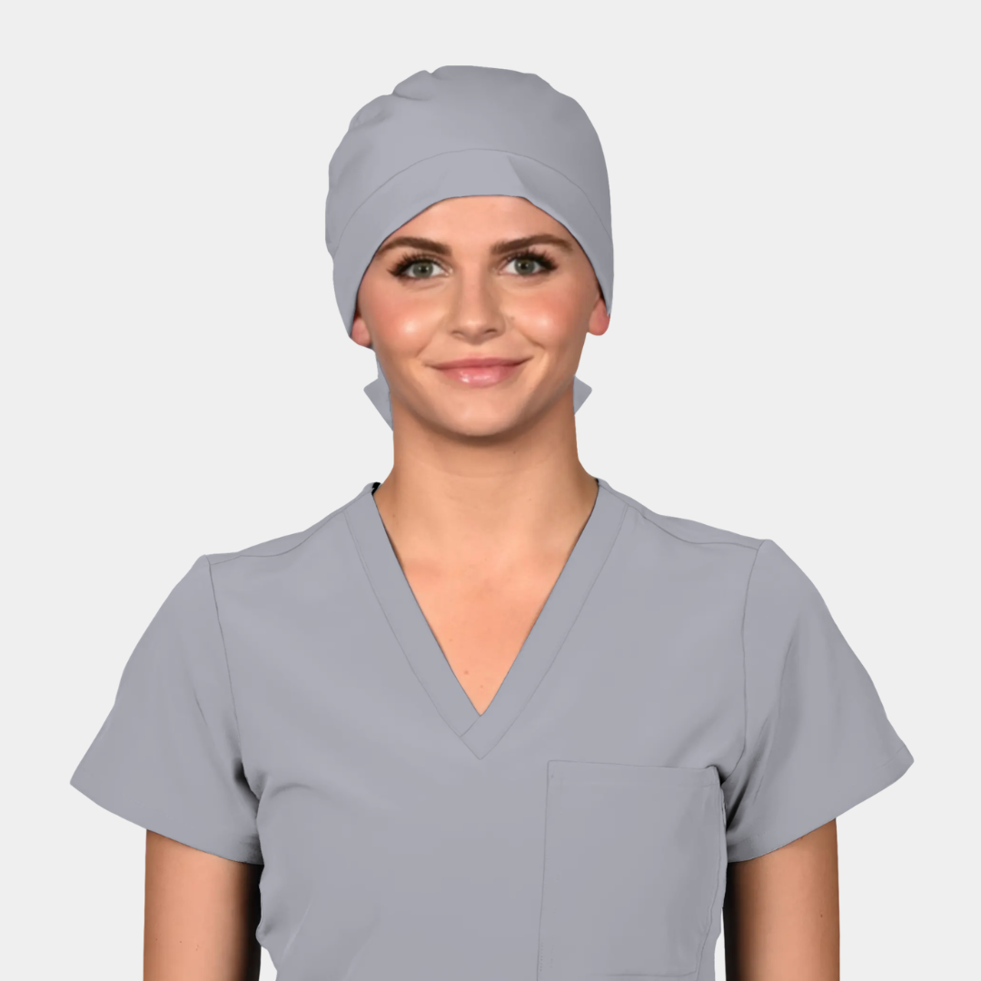Slate Grey - Solid Pixie Scrub Hats