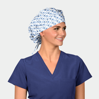 Something Blue - Poppy Bouffant Scrub Hat
