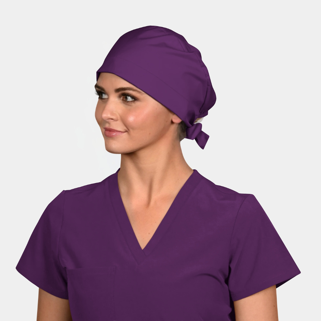 Eggplant - Solid Pixie Scrub Hats