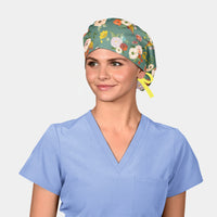 Floral Reverie Stellar Scrub Cap